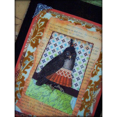 Vintage Book Cover with Owl Project by Barbara Smith