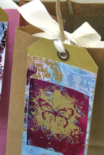 Foiled Gift Tags Project By Christine Adolph