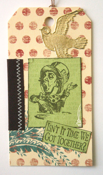 Mad Hatter Tag Invitations Project