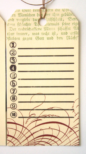 Mad Hatter Tag Invitations Project