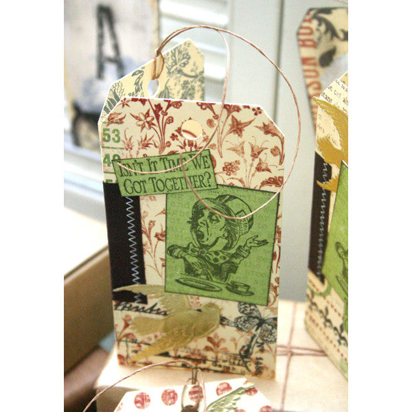 Mad Hatter Tag Invitations Project