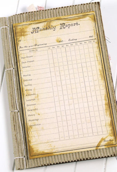 Ephemera Evidence Journal Project by Sarah Meehan