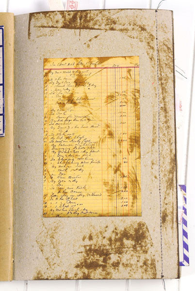 Ephemera Evidence Journal Project by Sarah Meehan