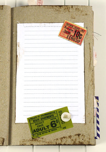 Ephemera Evidence Journal Project by Sarah Meehan