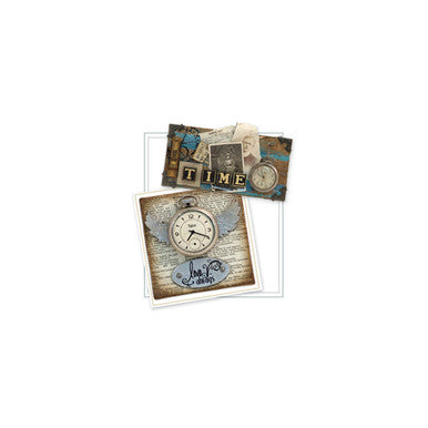 Crackle Paint Canvas Projects Courtesy of Ranger Ink Project by Tim Holtz