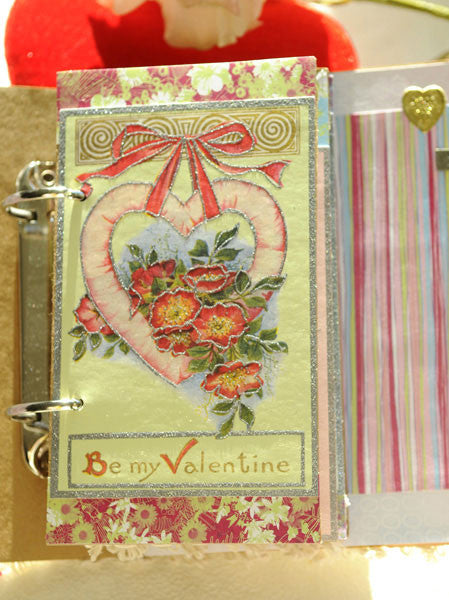 Vintage Romance Purse Book Project by Sarah Meehan