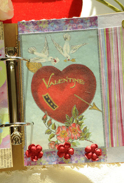 Vintage Romance Purse Book Project by Sarah Meehan