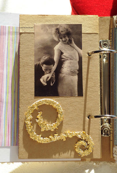 Vintage Romance Purse Book Project by Sarah Meehan