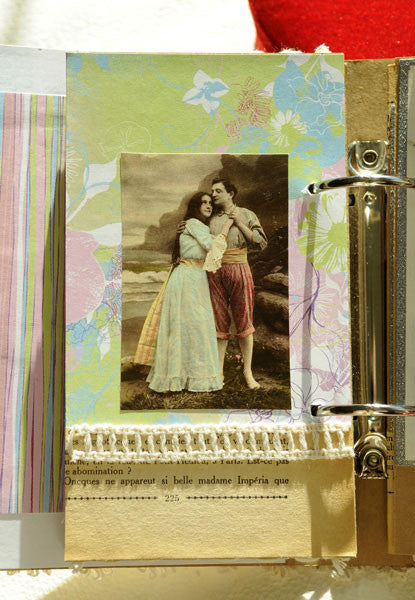 Vintage Romance Purse Book Project by Sarah Meehan