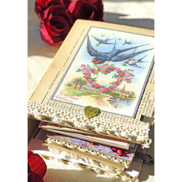Vintage Romance Purse Book Project by Sarah Meehan
