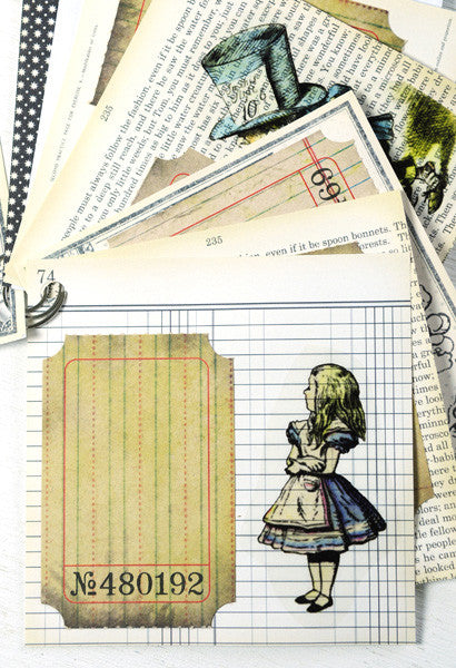 Alice in Wonderland Mini-Journal Project by Sarah Meehan