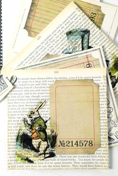 Alice in Wonderland Mini-Journal Project by Sarah Meehan