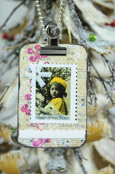 Mini Clipboard Ornaments Project by Audrey Hernandez