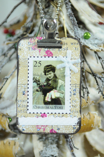 Mini Clipboard Ornaments Project by Audrey Hernandez