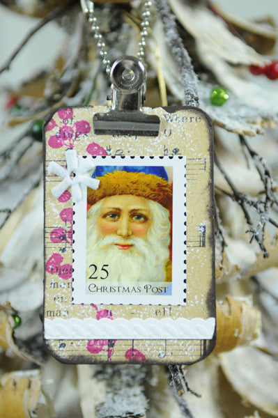 Mini Clipboard Ornaments Project by Audrey Hernandez