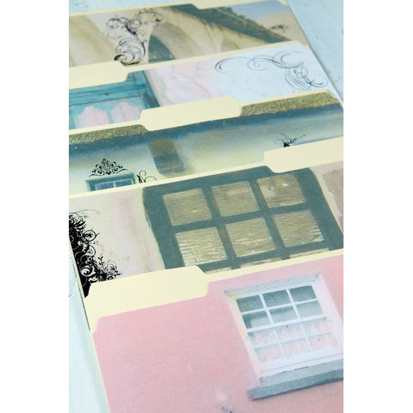 Cottage Garden Manila Folders Project