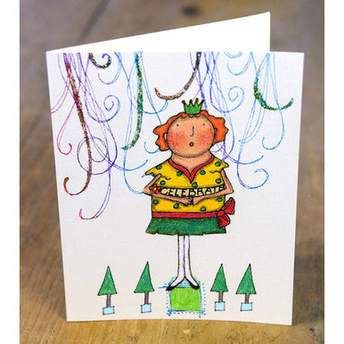 Celebrate Lady Card Project by Marylinn Kelly