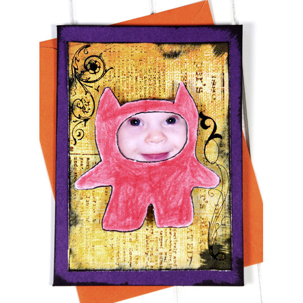 Master of Disguise Halloween Invitations or Greeting Cards Project