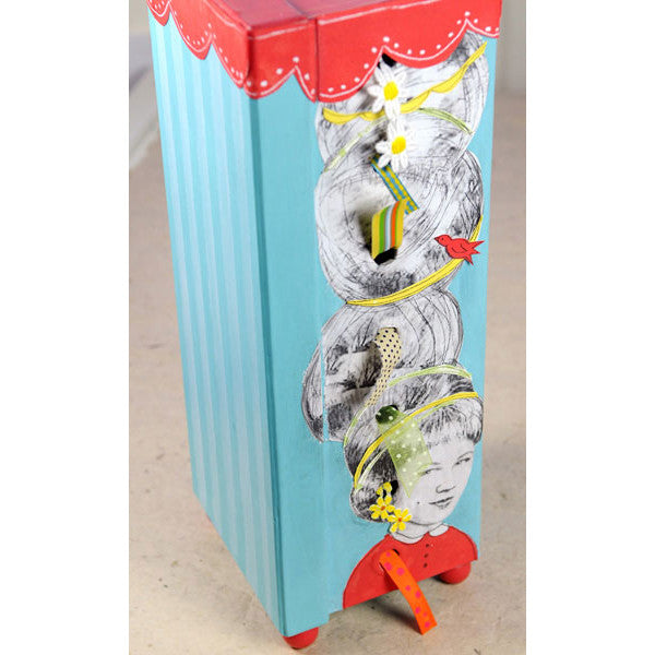 Hip Ribbon Storage Box Project by Claudine Hellmuth