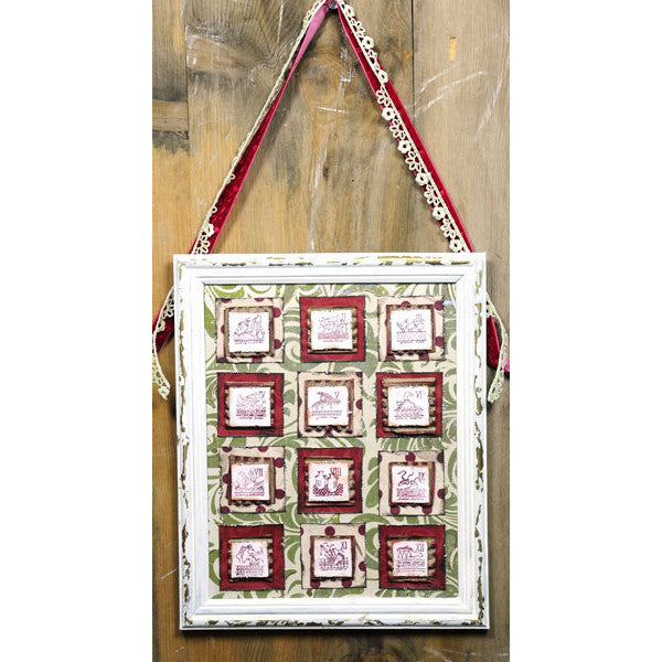 12 Days of Christmas Shabby Frame Project