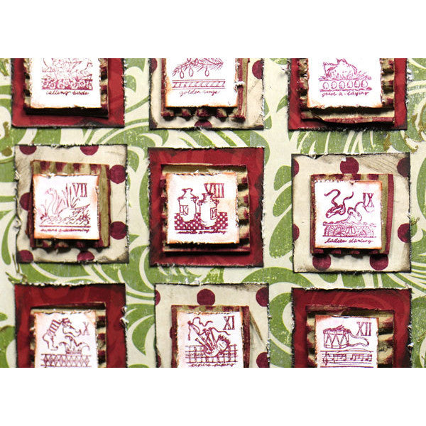 12 Days of Christmas Shabby Frame Project
