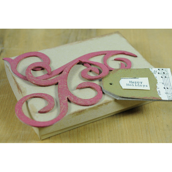 Chipboard Scrolls Project by Kristen Robinson