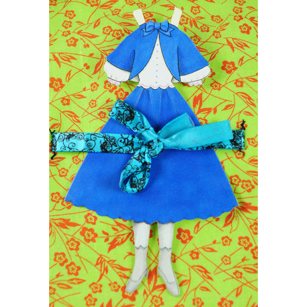 The Travelling Paper Doll Book Project by Sarah Meehan