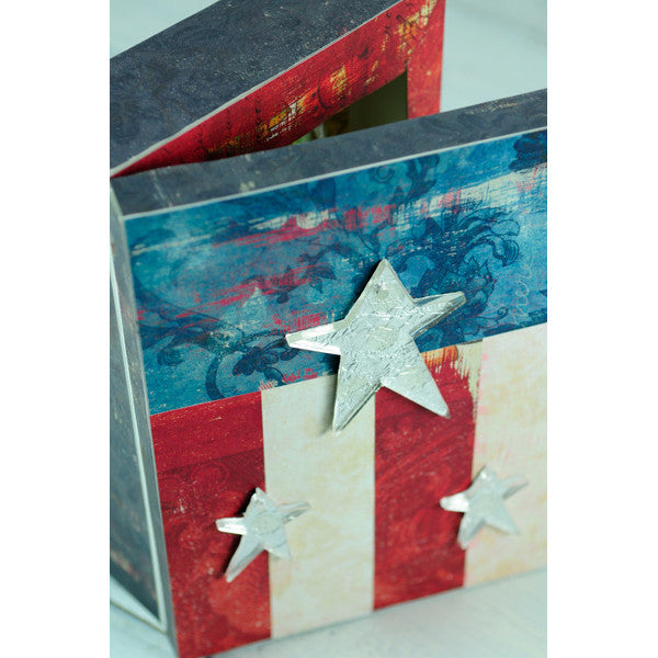 Americana Shadow Box Project by Sarah Meehan