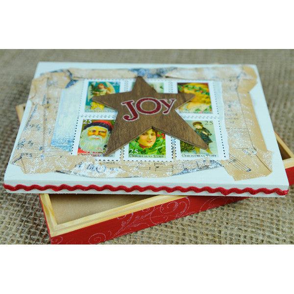 Christmas Joy Box Project by Audrey Hernandez