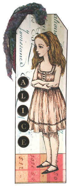 Alice Bookmark Project by Debbie Metti