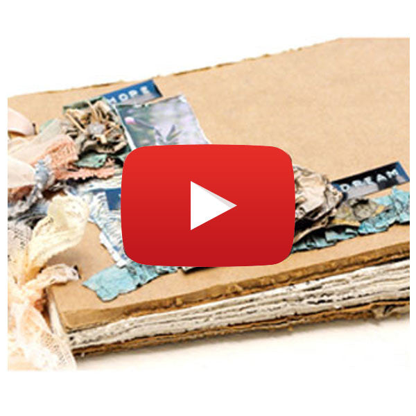 Distressed Mini Book Distrezz-it-All Video By Donna Salazar