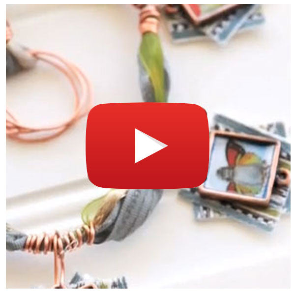 Charmed Ribbon Necklace Video By Johanna Love