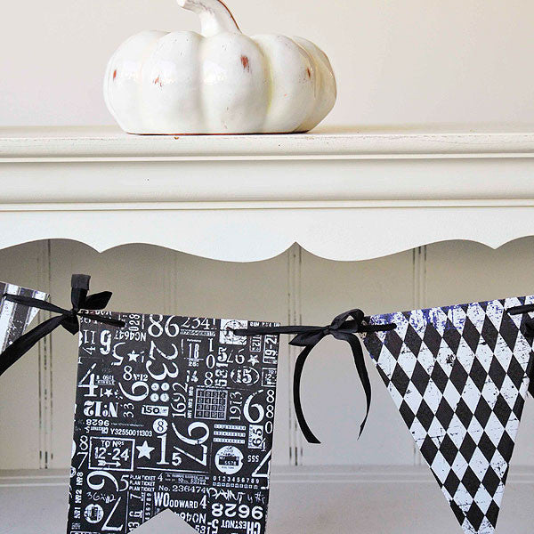 Black and White Banner Project