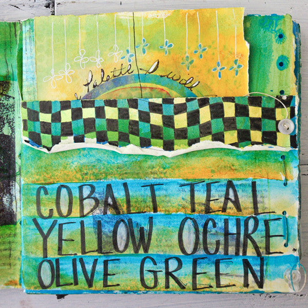 With One Palette Journal Project by Pam Carriker