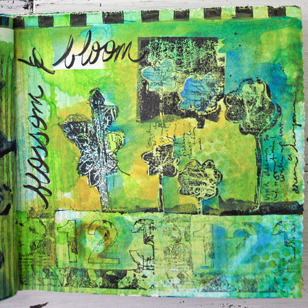 With One Palette Journal Project by Pam Carriker