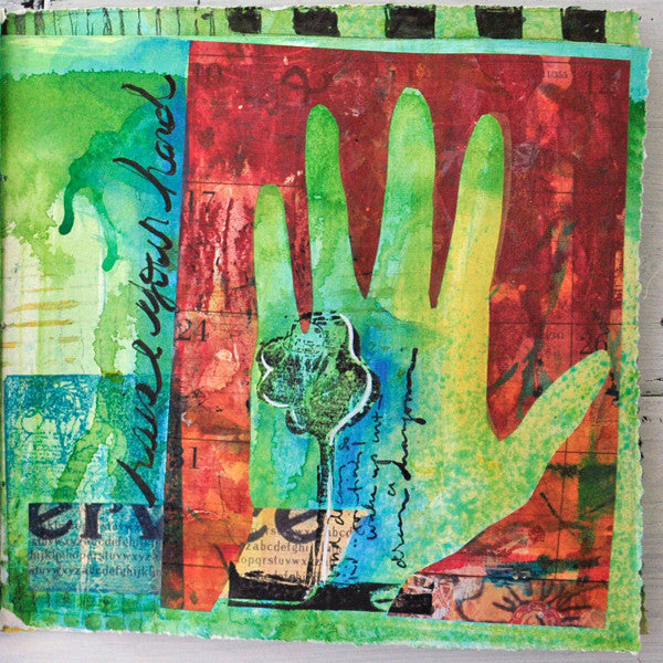 With One Palette Journal Project by Pam Carriker