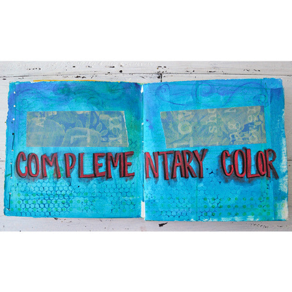 With One Palette Journal Project by Pam Carriker