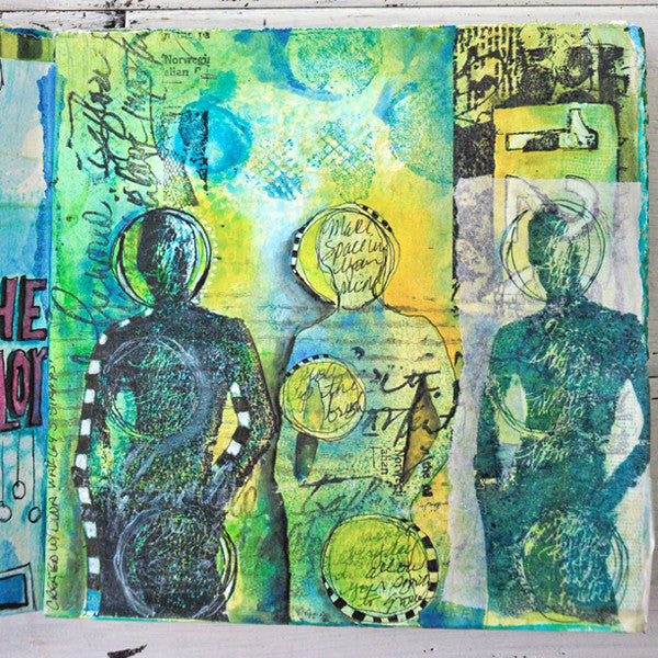 With One Palette Journal Project by Pam Carriker