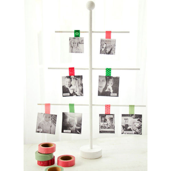 Photo Ornament Tree Project
