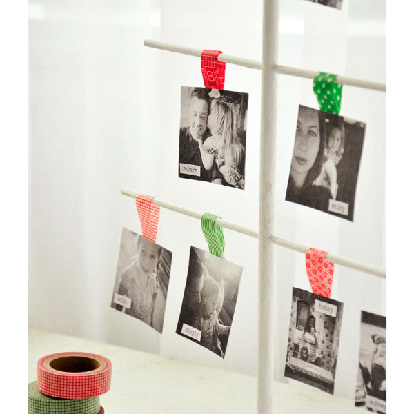 Photo Ornament Tree Project