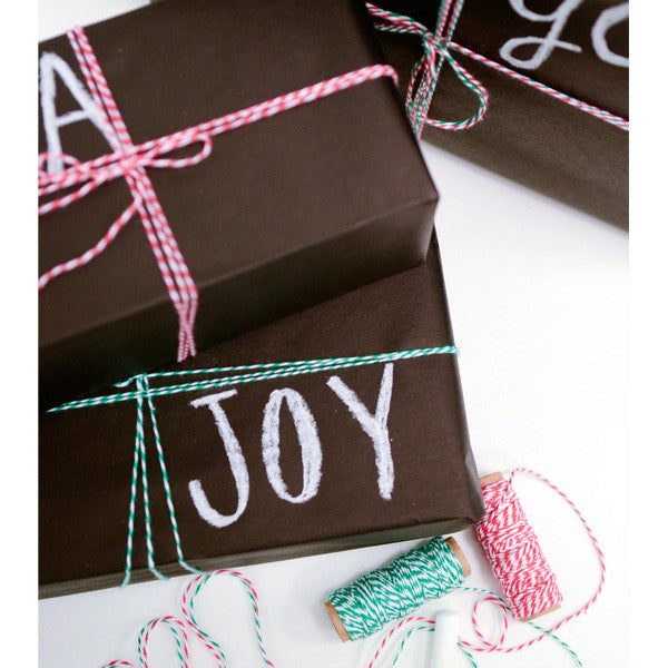 Chalkboard Gift Wrap Inspiration Project