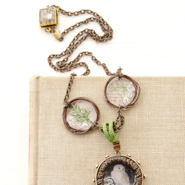 Rustic Charm Necklace Project by Johanna Love