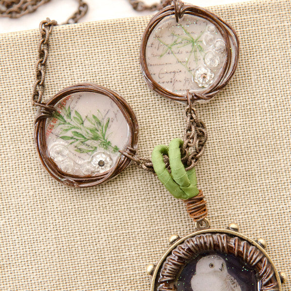 Rustic Charm Necklace Project by Johanna Love