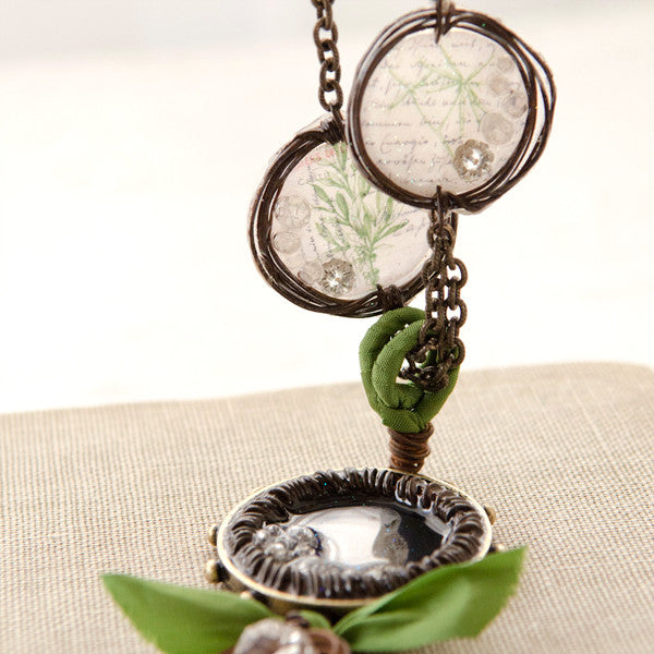 Rustic Charm Necklace Project by Johanna Love