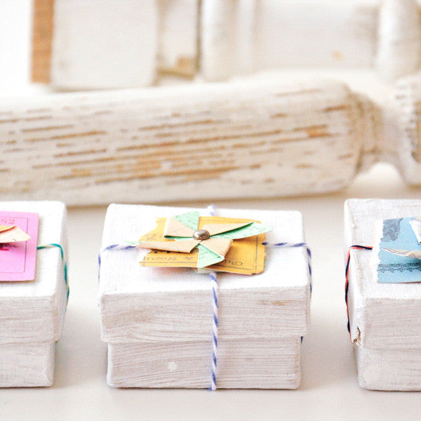 Pretty Pinwheel Boxes Project