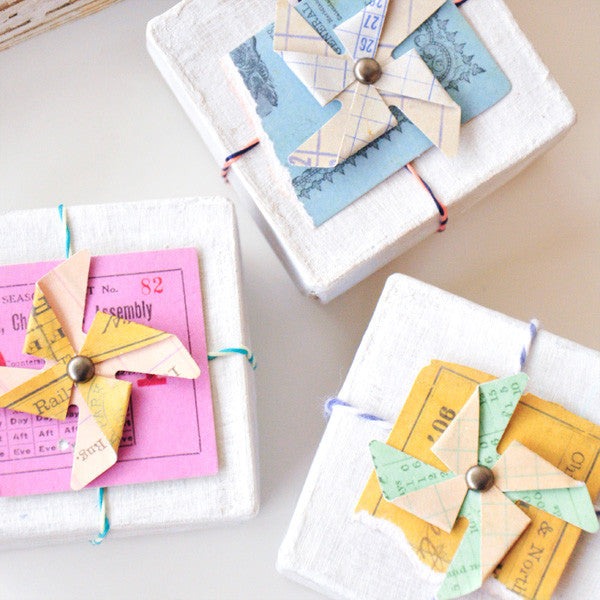 Pretty Pinwheel Boxes Project