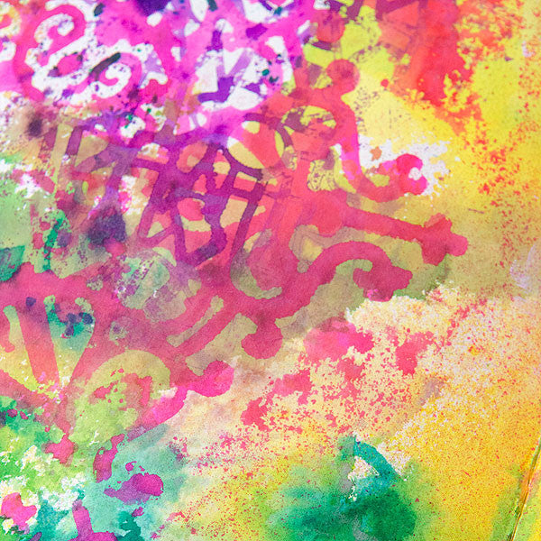 Let Not One Drop Be Wasted ... Experimenting With Dyan Reaveleys Dylusions Journal Project by Christen Olivarez
