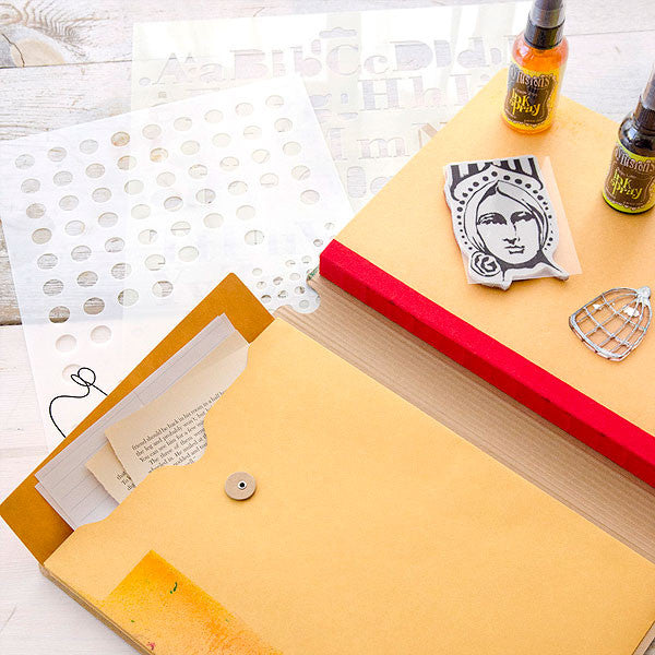 Let Not One Drop Be Wasted ... Experimenting With Dyan Reaveleys Dylusions Journal Project by Christen Olivarez