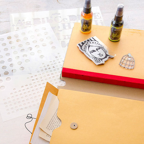 Let Not One Drop Be Wasted ... Experimenting With Dyan Reaveleys Dylusions Journal Project by Christen Olivarez