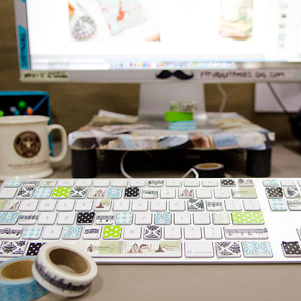 Washi Wonderboard Project by Tawnye Vaughan